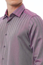 Burgundy Cotton Men Shirt Bagutta