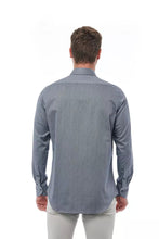 Black Cotton Men's Shirt Bagutta