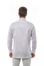 White Cotton Men Shirt Bagutta