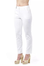 Chic High Waist Cigarette Leg Trousers Peserico