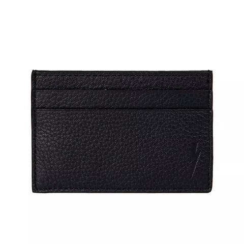 Black Leather Men's Wallet Neil Barrett