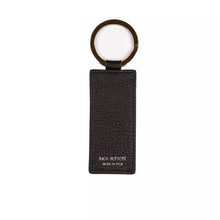 Black Leather Men Keychain Neil Barrett