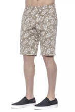 Beige Cotton Men Short PT Torino