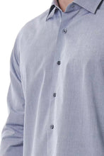 Gray Cotton Men Shirt Bagutta