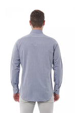 Gray Cotton Men Shirt Bagutta