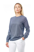 Blue Cotton Women Blouse Bagutta