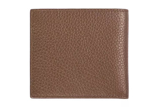 Brown Leather Men Wallet Trussardi