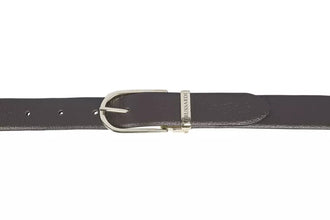 Brown Leather Women Belt Trussardi