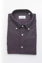 Black Cotton Men Shirt Robert Friedman