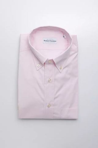 Multicolor Cotton Men Shirt Robert Friedman