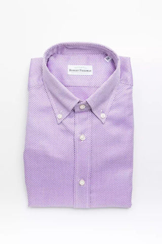 Multicolor Cotton Men Shirt Robert Friedman