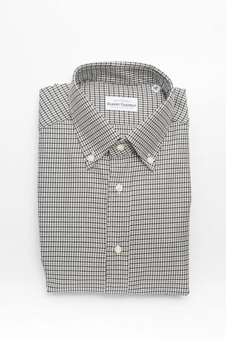 Beige Cotton Men's Shirt Robert Friedman