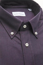 Black Cotton Men Shirt Robert Friedman