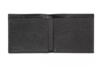 Black Leather Men's Wallet Trussardi