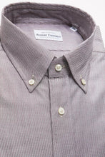 Beige Cotton Men's Shirt Robert Friedman
