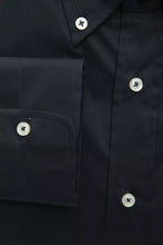 Black Cotton Men Shirt Robert Friedman