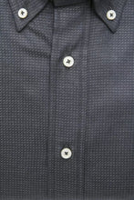 Green Cotton Men Shirt Robert Friedman