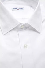 White Cotton Men's Shirt Robert Friedman