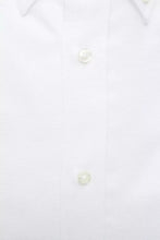 White Cotton Men Shirt Robert Friedman