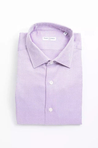 Multicolor Cotton Men Shirt Robert Friedman