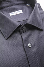 Blue Cotton Men Shirt Robert Friedman
