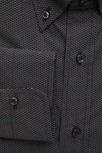 Black Cotton Men's Shirt Robert Friedman