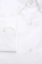 White Cotton Men Shirt Robert Friedman