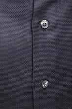 Blue Cotton Men Shirt Robert Friedman
