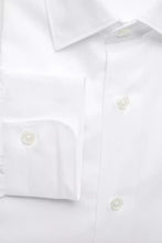 White Cotton Men's Shirt Robert Friedman