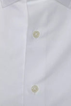 White Cotton Men Shirt Robert Friedman