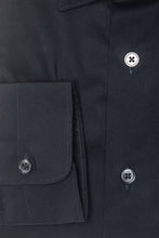 Black Cotton Men's Shirt Robert Friedman