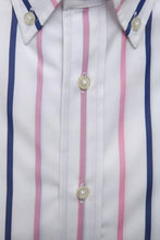 White Cotton Men Shirt Robert Friedman