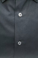 Black Cotton Men Shirt Robert Friedman