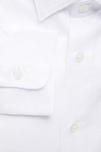 White Cotton Men's Shirt Robert Friedman