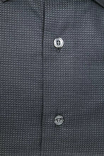 Black Cotton Men Shirt Robert Friedman