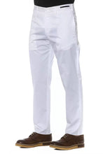 White Cotton Men Trousers PT Torino