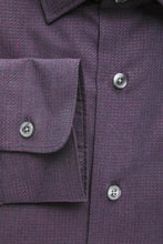 Burgundy Cotton Men Shirt Robert Friedman