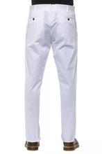 White Cotton Men Trousers PT Torino