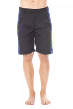 Black Cotton Men's Casual Short Verri
