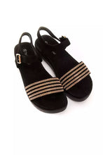 Gold Textile Women Sandal Péché Originel