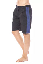 Black Cotton Men's Casual Short Verri