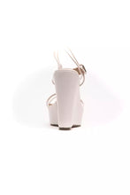 White Polyethylene Women Sandal Péché Originel