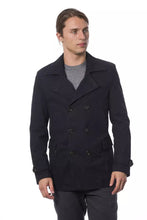 Blue Cotton Men Blazer Verri