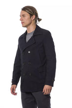 Blue Cotton Men Blazer Verri
