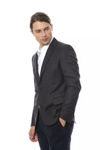 Gray Wool Men Blazer Verri