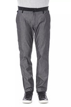 Black Cotton Men Pants Verri