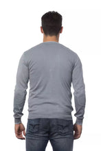 Gray Cotton Men Cardigan Verri