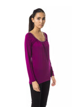 Purple Viscose Women Top BYBLOS