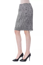 Black Viscose Women Skirt BYBLOS