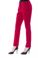 Fuchsia Polyester Women Pant BYBLOS
